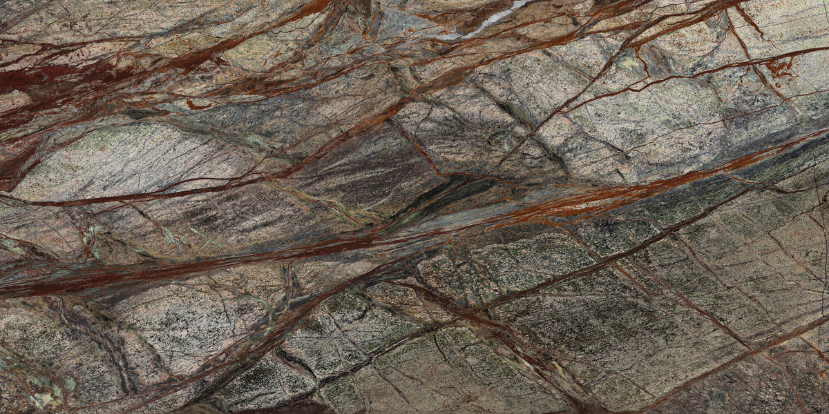 face · forest-green-marble-3d-honed-rect-60x120