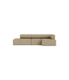 Eave Modular Sofa 96 by Audo in Audo Bouclé 02, Configuration 9 3.5-seater with right corner, front view – In Dubai by WSPR