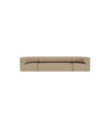 Eave Seamline Modular Sofa 86 4-Seater by Audo in Audo Bouclé 02, Configuration 1 straight layout, front view – In Dubai by WSPR