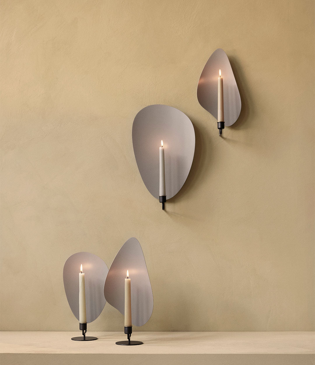 Flambeau Candle Holder by Audo styled in an interior – In Dubai by WSPR