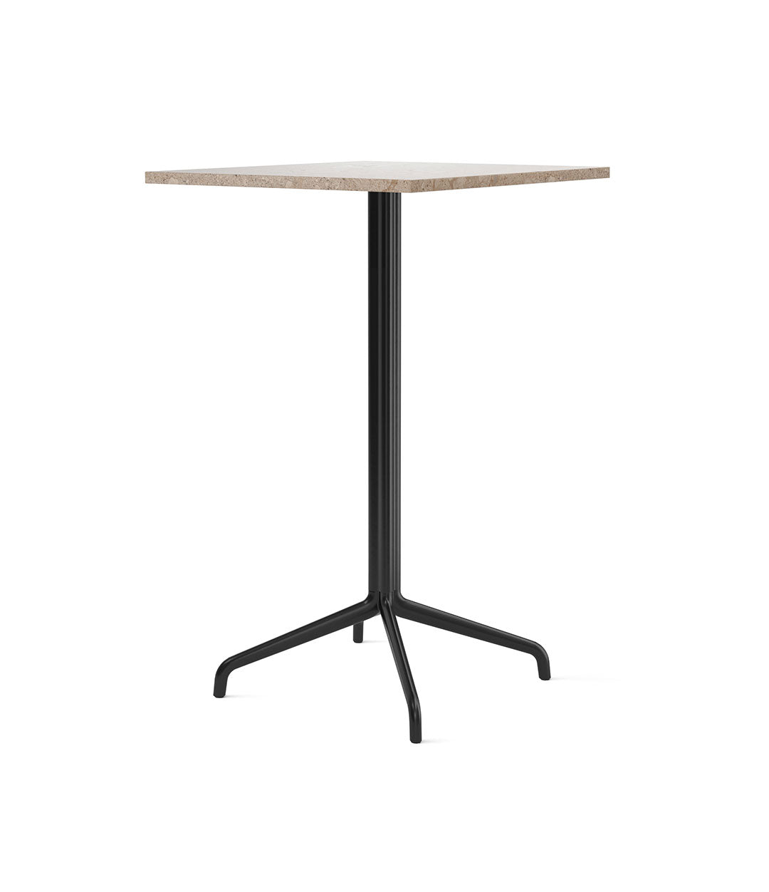 Harbour Column Bar Table 70 x 60 cm by Audo in Star Base, Kunis Breccia Stone – In Dubai by WSPR
