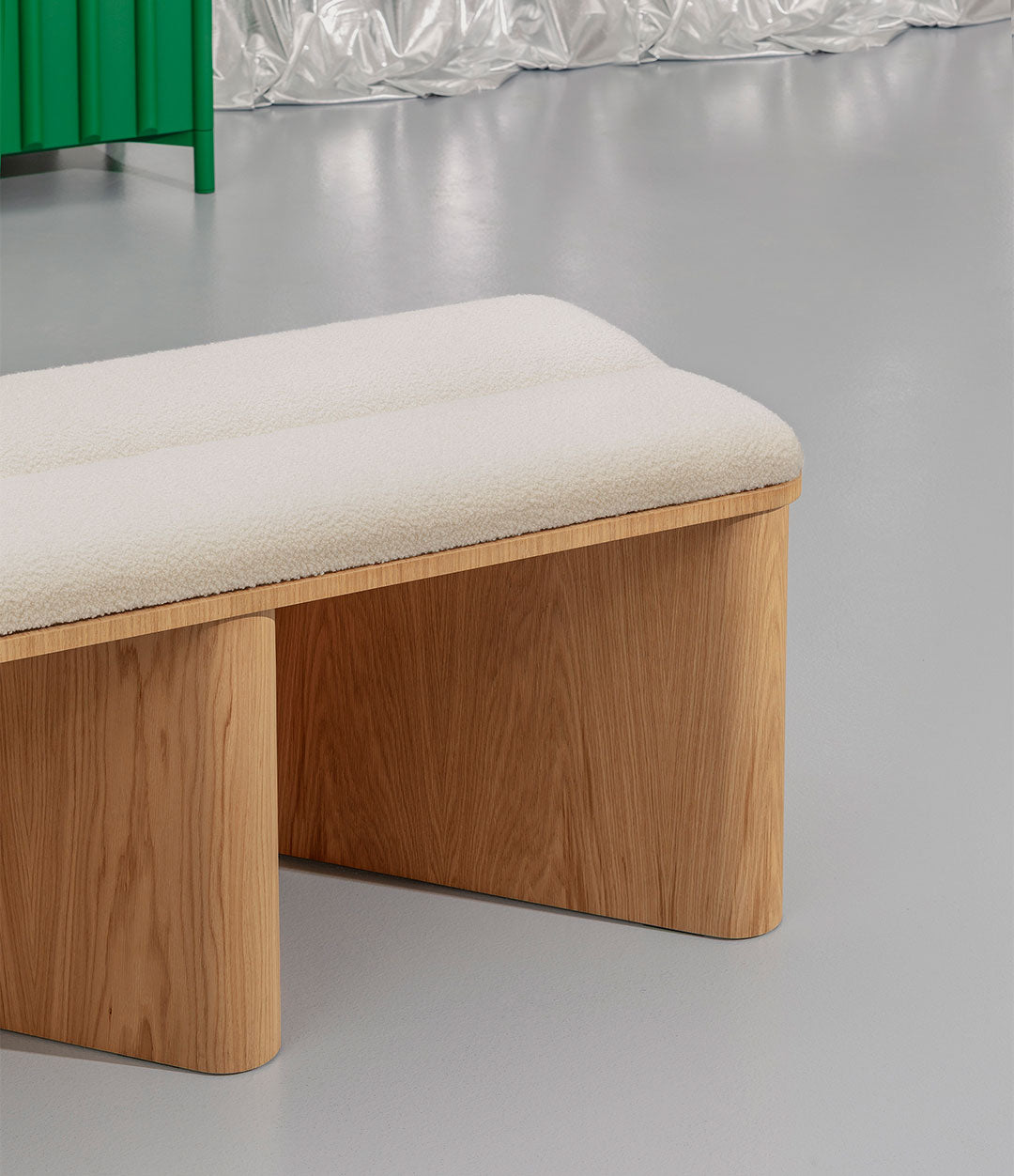 Nami Bench by Miniforms styled in an interior – In Dubai by WSPR
