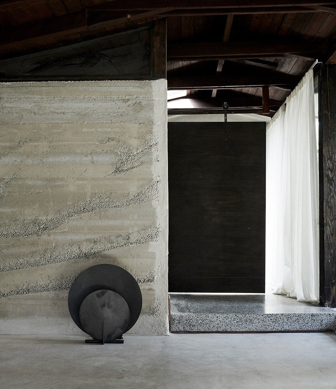 AD Floor Lamp by 101 Copenhagen in Oxidized in a styled interior – In Dubai by WSPR