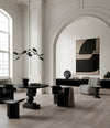 AD Floor Lamp by 101 Copenhagen in Oxidized in a styled interior, view 2 – In Dubai by WSPR