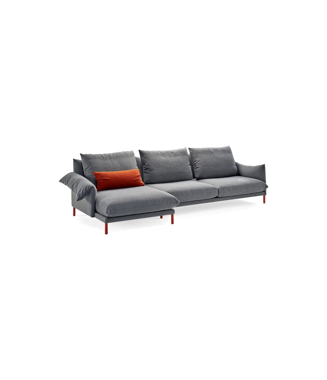 Alpino Modular Sofa, Module by Sancal with chaise longue and Arm with Flap – In Dubai by WSPR