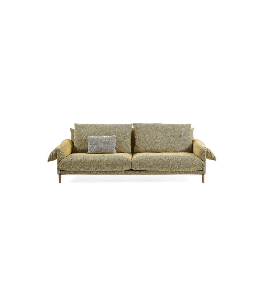 Alpino Sofa by Sancal with Arm with Flap, front view – In Dubai by WSPR