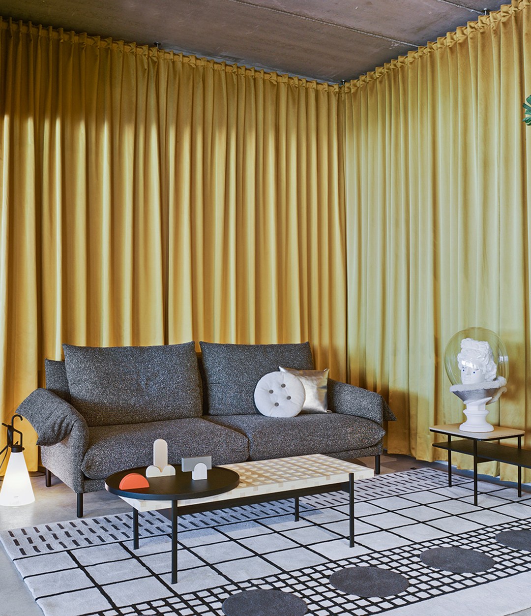 Alpino Sofa by Sancal styled in an interior – view 2 – In Dubai by WSPR