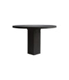 Arc Dining Table, Ø120 by 101 Copenhagen in Coffee Black Oak – In Dubai by WSPR