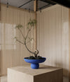 Baburu Bowl, Big by 101 Copenhagen in Marrakech Blue in a styled interior – In Dubai by WSPR
