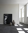 Bakku Vase, Medio by 101 Copenhagen in Smoked Desert in a styled interior, view 3 – In Dubai by WSPR