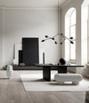 Big Foot Bench by 101 Copenhagen in Off White (CPH 900) in a styled interior – In Dubai by WSPR