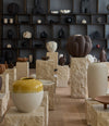 Bloom Vase, Big by 101 Copenhagen in Chocolate Brown in a styled interior – In Dubai by WSPR