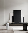 Bloom Vase Slim, Big by 101 Copenhagen in Bone White in a styled interior – In Dubai by WSPR