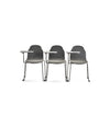 Body Chair by Sancal with writing tablets on sled bases – In Dubai by WSPR