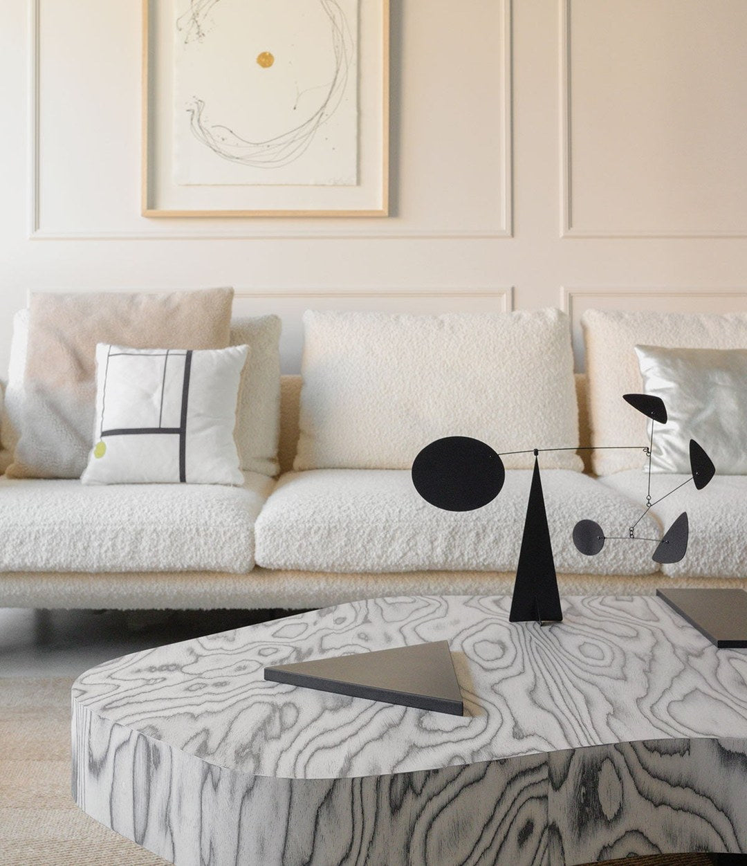 Bold Coffee Table by Sancal Designer's Edition in a living room – In Dubai by WSPR