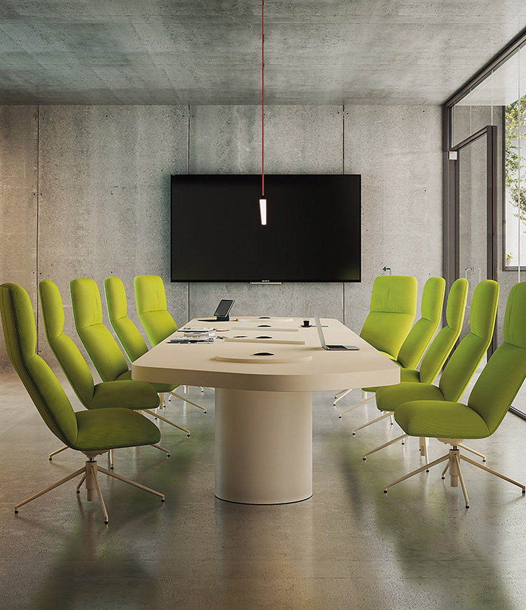 Bold Conference Table by Sancal in a meeting room – In Dubai by WSPR