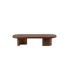 Bonbon long coffee table 160 x 70 by Miniforms, lacquered in brown – In Dubai by WSPR