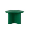 Bonbon triangular coffee table by Miniforms, lacquered in green – In Dubai by WSPR