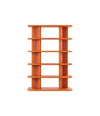 Bonbon Library by Miniforms in an orange lacquered finish, front view – In Dubai by WSPR