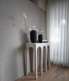 Bow Console by 101 Copenhagen in Birch in a styled interior – In Dubai by WSPR