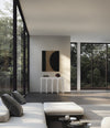 Bow Console, Big by 101 Copenhagen in Birch in a styled interior – In Dubai by WSPR