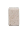 Brick Candle Holder, Low by 101 Copenhagen in Limestone, view 3 – In Dubai by WSPR