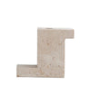 Brick Candle Holder, Tall by 101 Copenhagen in Limestone – In Dubai by WSPR