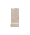 Brick Candle Holder, Tall by 101 Copenhagen in Limestone, view 2 – In Dubai by WSPR