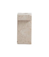 Brick Candle Holder, Tall by 101 Copenhagen in Limestone, view 3 – In Dubai by WSPR