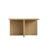Brutus Coffee Table by 101 Copenhagen in Natural Oak, view 2 – In Dubai by WSPR
