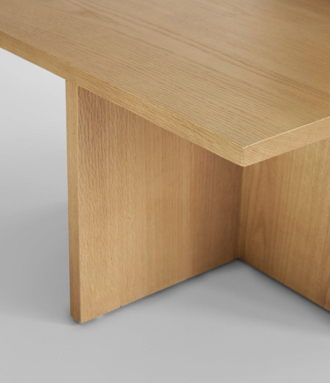 Brutus Coffee Table by 101 Copenhagen in Natural Oak, view 3 – In Dubai by WSPR