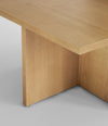 Brutus Coffee Table by 101 Copenhagen in Natural Oak, view 3 – In Dubai by WSPR
