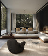 Brutus Dining Chair by 101 Copenhagen in Natural Oak in a styled interior, view 2 – In Dubai by WSPR