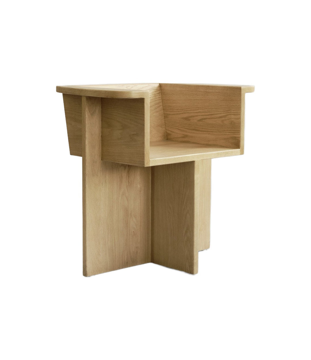 Brutus Dining Chair by 101 Copenhagen in Natural Oak, view 2 – In Dubai by WSPR