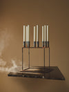 Kubus 8 Raw, Limited Edition by Audo, close detail of the raw steel patina – In Dubai by WSPR