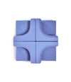 Canto Modular Sofa by Sancal in blue, four modules seen from above – In Dubai by WSPR