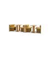 Cita Bench by Sancal in yellow with a divider and tables – In Dubai by WSPR