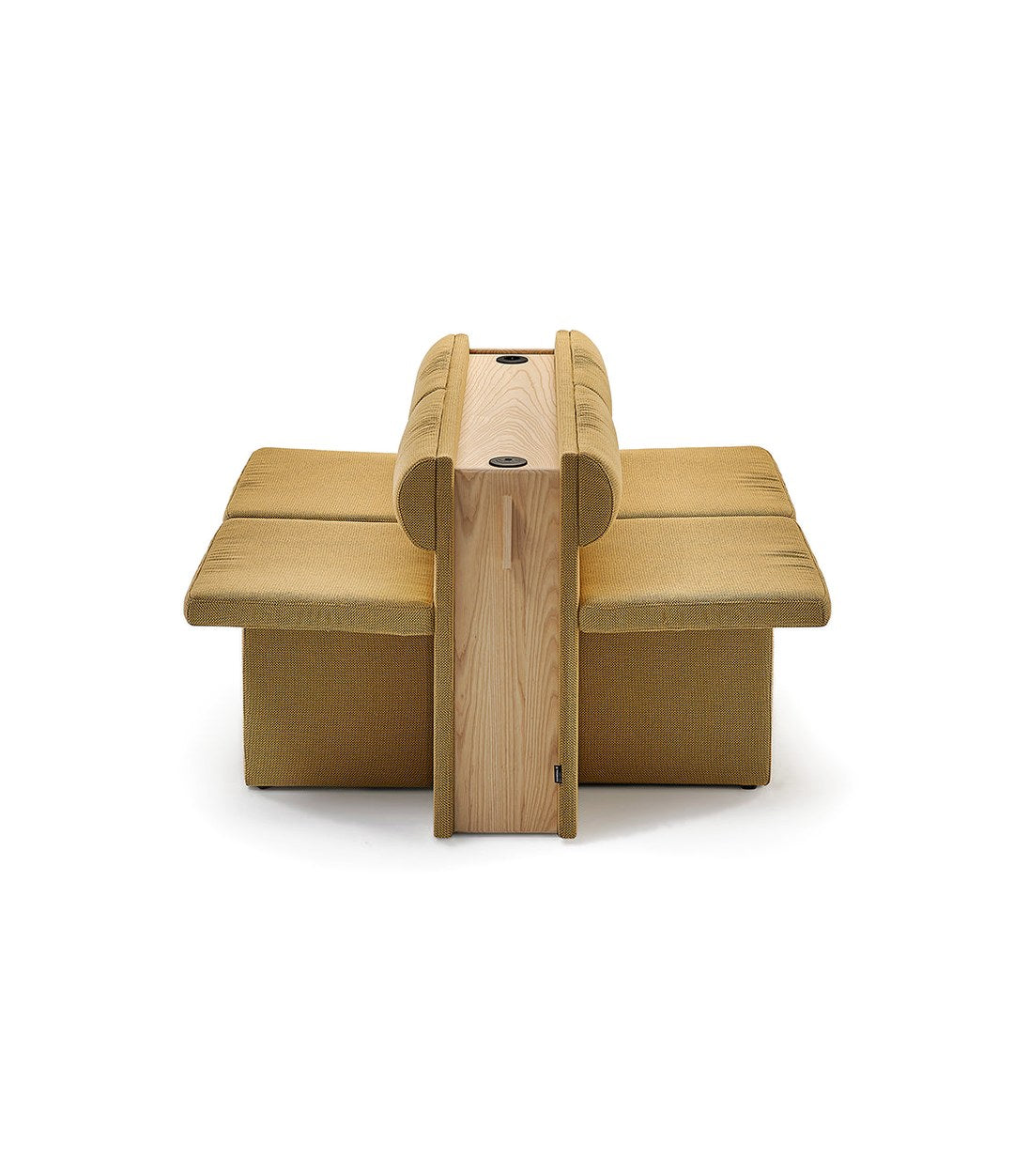 Cita Bench by Sancal divider between two benches – In Dubai by WSPR