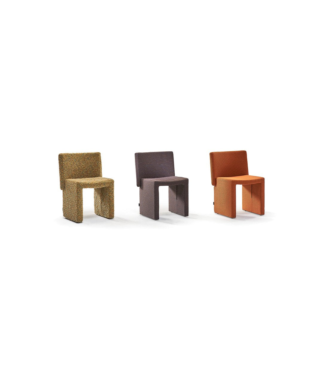 Cita Chair by Sancal in olive, grey and rust – In Dubai by WSPR
