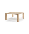 Cita Dining Table by Sancal square in natural ash – In Dubai by WSPR