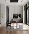 Clam Wall Lamp by 101 Copenhagen in Brass in a styled interior, view 2 – In Dubai by WSPR