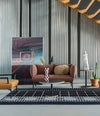 Click Sofa by Sancal sofa and armchairs in a gallery space – In Dubai by WSPR