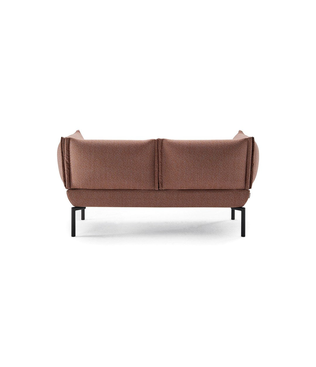 Click Sofa by Sancal two-seater in dusty pink, front view – In Dubai by WSPR