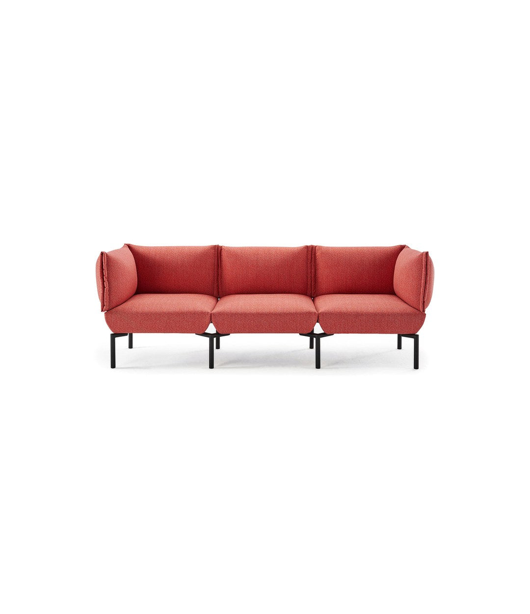 Click Sofa by Sancal three-seater in red – In Dubai by WSPR