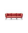 Click Sofa by Sancal three-seater in red – In Dubai by WSPR