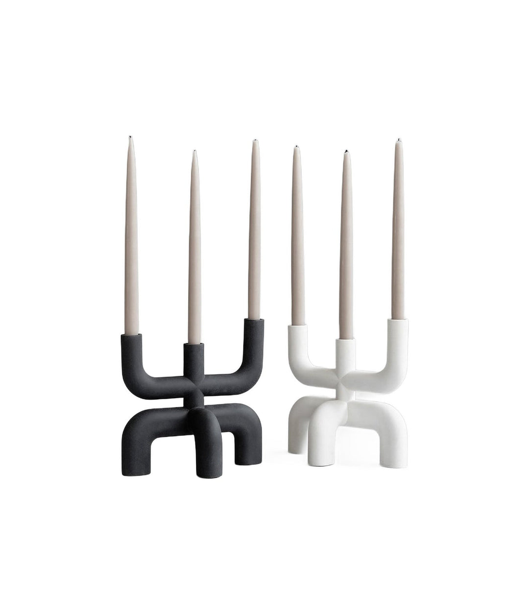 Cobra Candle Holder by 101 Copenhagen in Bone White, view 3 – In Dubai by WSPR