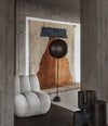 Cobra Vase Double, Hexa by 101 Copenhagen in Black in a styled interior – In Dubai by WSPR