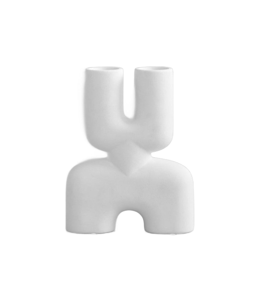 Cobra Vase Double, Mini by 101 Copenhagen in Bone White – In Dubai by WSPR