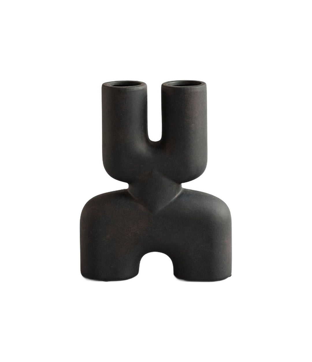 Cobra Vase Double, Mini by 101 Copenhagen in Coffee – In Dubai by WSPR