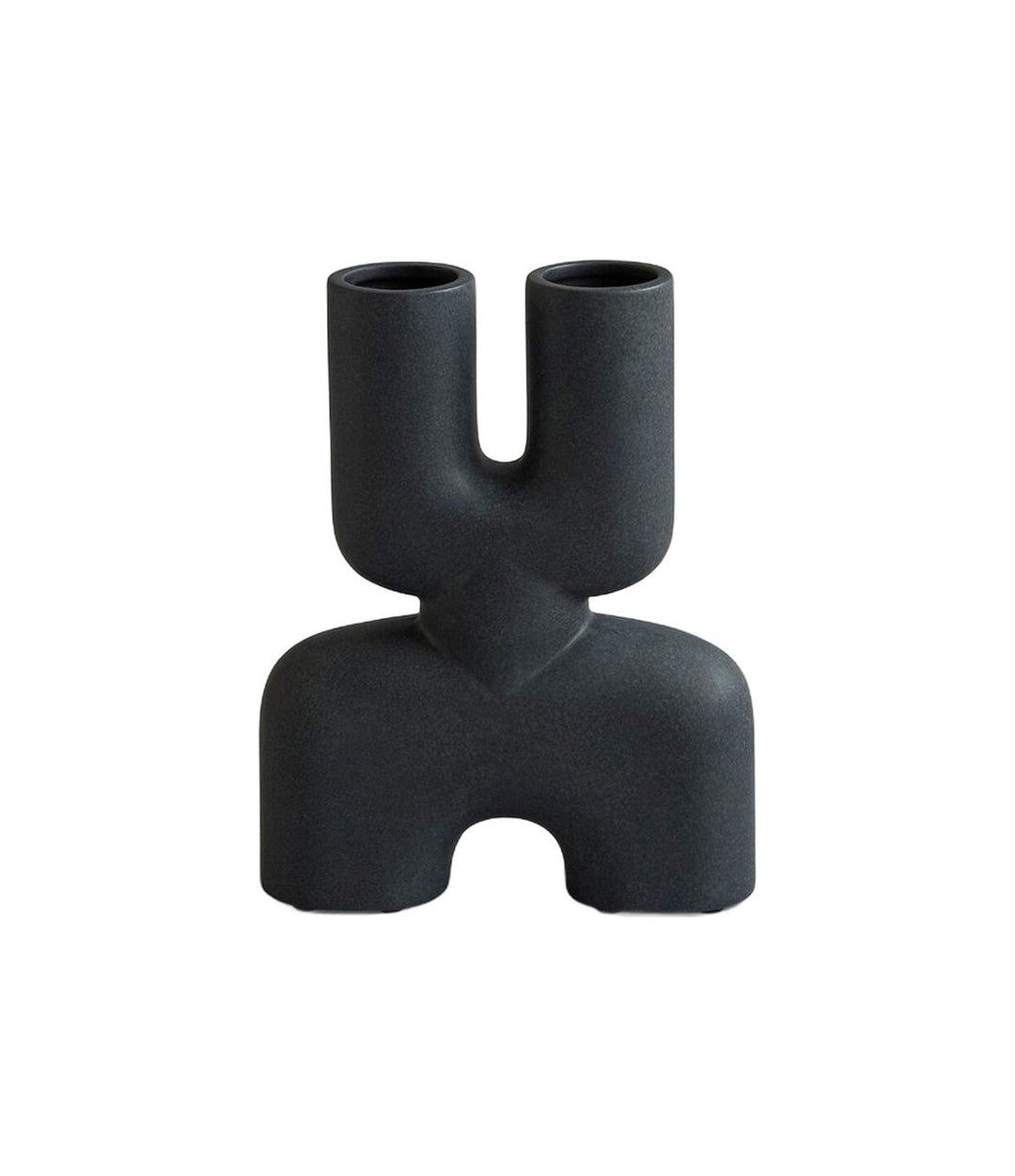Cobra Vase Double, Mini by 101 Copenhagen in Black – In Dubai by WSPR